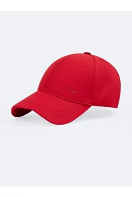 Ltb Kırmızı Nakış İşlemeli Basic ŞAPKA