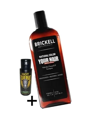 Kostore Brickell Saçsakal Beyazlıkgiderici 237 Ml Erkeklere Özel Şampuan + Hotrhino Analrahatlatıcı Krem