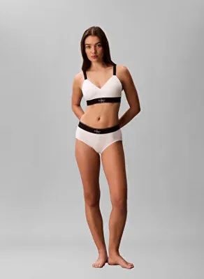 Calvin Klein Beyaz Kadın LV00QF8877 CK WOMEN Bralet Sütyen