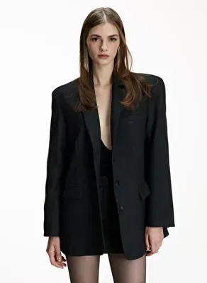 Heylea Siyah Kadın Blazer Cecilia Jacket
