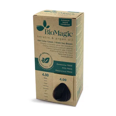 BioMagic Saç Boyası Kahve 4,00