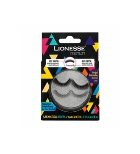 LIONESSE Lionesse Mıknatıslı Kirpik 3048-Doğal Görünüm -Yapıştııcı Gerektirmez