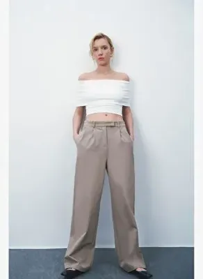 Wear Three Points BEJ CHARLOTTE PALAZZO PANTOLON
