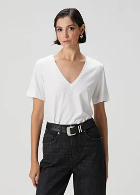 Academia Beyaz T-shirt