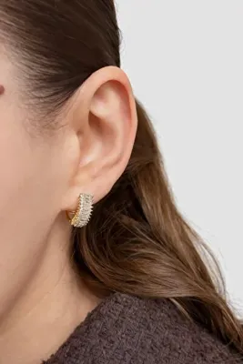 Ressia Sıralı Mekik Model Küpe