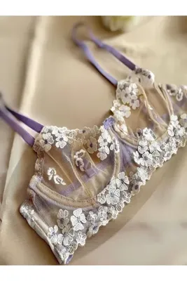 Dalliance Lingerie DANTEL BRODE SÜTYEN TAKIMI