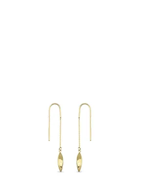 Orena Jewelry Zincir Sallantılı 14 Ayar Kadın Altın Küpe