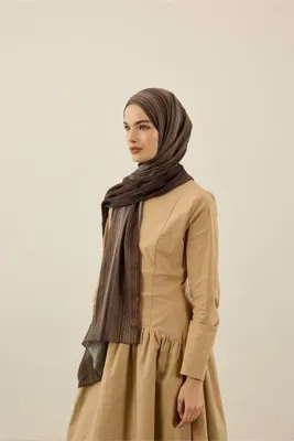 Modakaşmir Linevera Desen Bambu Şal