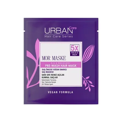 Urban Care Mor Turunculaşma Karşıtı Duş Öncesi Saç Bakım Maskesi 50 ml