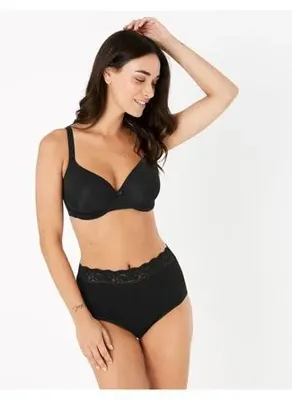 Marks & Spencer 5'li Dantel Detaylı Full Brief Külot Seti