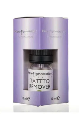 Micro-pigmentation centre Tattoo Remover(10ML)/kaş Silme Solüsyonu/ Dövme Silme