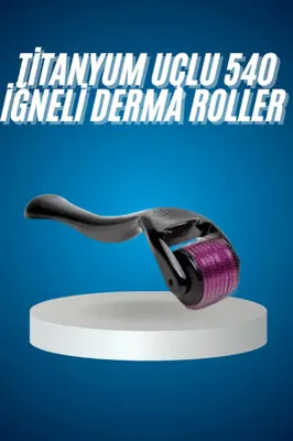 Genel Markalar Titanyum Uçlu Derma Roller 540 İğneli 1 mm Gözenek Azaltıcı İzlerine Uyg - 3B10012277-2
