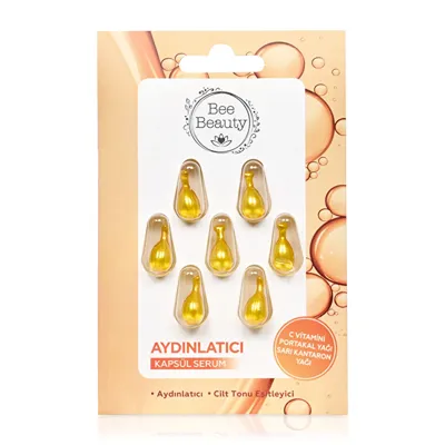 Bee Beauty Aydınlatıcı 7'li Kapsül Serum