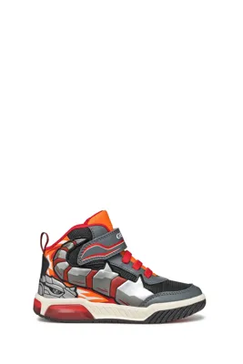 Derimod Geox Erkek Çocuk Gri J Inek Boy Bantlı Bilekli Sneaker