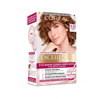 L'Oréal Paris Excellence Creme Saç Boyası Altın Açık Kahve 6.32