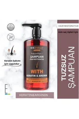 WEPROF Keratin & Argının Şampuan