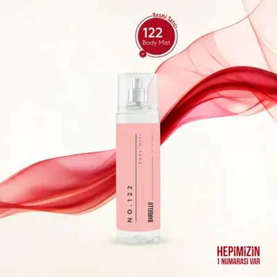 Bargello NO: 122 Cool Fresh Body Mist Kadın / Erkek 210 ml EDT - MNMS210EDT122CLFR