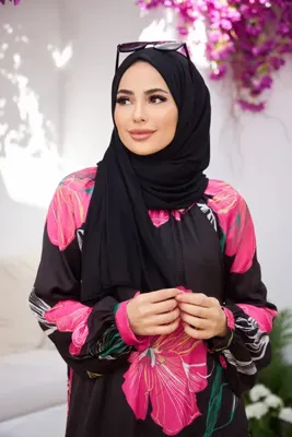 Naciye Sultan Penye Şal Siyah