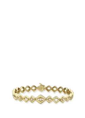 Rita Fine Jewelry Infinity Quad 14 Ayar Kadın Pırlanta Bileklik