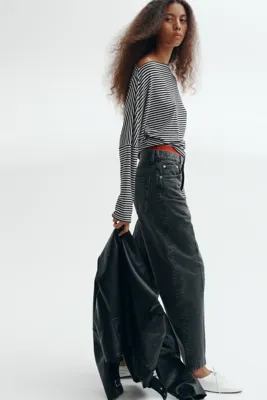 H&M Kayık Yakalı Üst