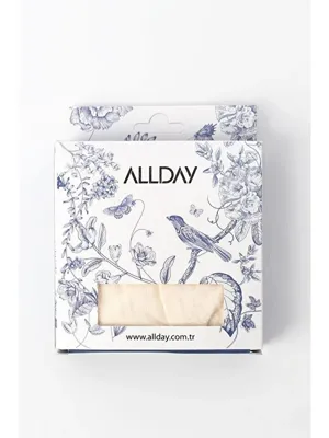ALLDAY Ekru Silikonlu Kaymaz Bone