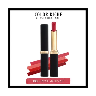 L'Oréal Paris Loreal Paris Color Riche Intense Volume Matte Ruj - 188 Rose Activist