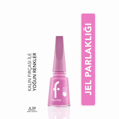 Flormar Oje Jelly Look Jne-39 Sweet Orchid 11 ml