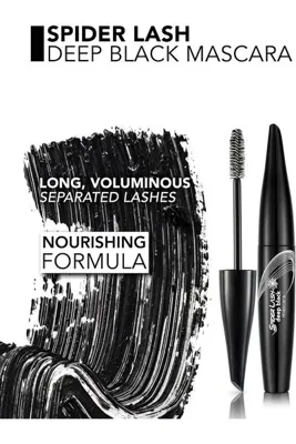 Ronanna Hacim Veren Maskara (SİYAH) - Spider Lash Mascara - 001 Deep Black - 8690604110643
