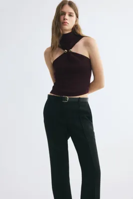 H&M Metal Detaylı Triko Üst