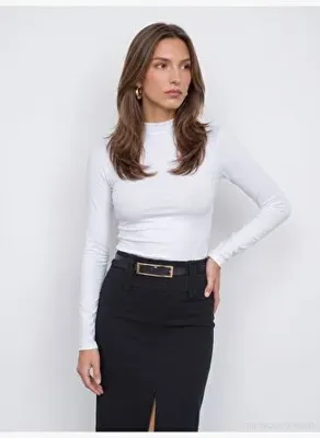 Dilvin 31433 Dik Yaka Top