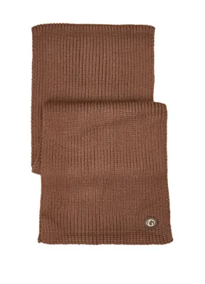 Guess Knitted Kahverengi Kadın Atkı