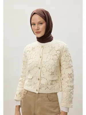 Fresh Scarfs İnce Pamuk Vual Şal Kahve Çekirdeği