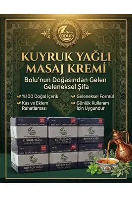 BDUP KUYRUK YAĞLI MASAJ KREMİ 6 ADET