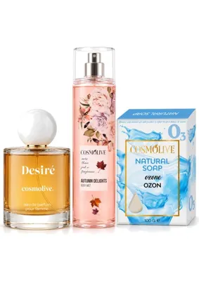 Cosmolive Desire Paradoxe & Amber Romance Autumn & Ozon Katı Anneler Günü Hediye Seti