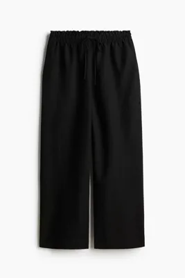 H&M Keten Karışımlı Pantolon