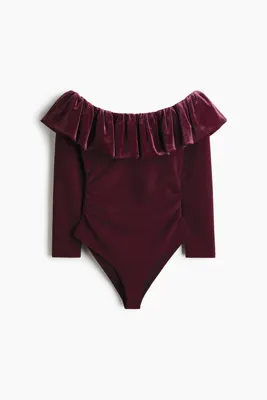 H&M Omuzları Açık Body