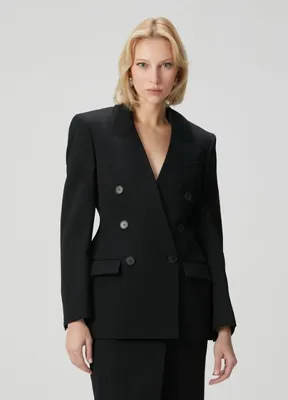 Givenchy Siyah Yün Blazer