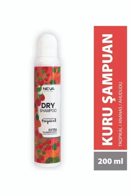 Neva Styling Kuru - Dry Şampuan TROPİCAL 200ml (Hacim Veren) pineapple-raspberry