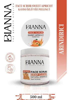 Esplendor Bianna Kayısı Özlü Yüz Peelingi Canlandırıcı & Arındırıcı & Dengeliyici - 500ML