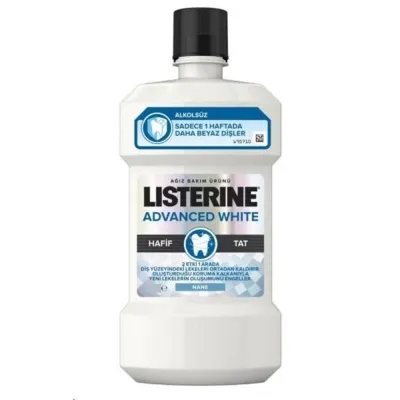 Listerine Advanced White Hafif Tat Çalkalama Suyu 250 ml