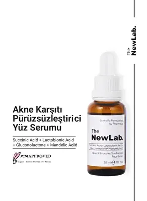 the newlab. Akne Karşıtı Pürüzsüzleştirici Yüz Serumu