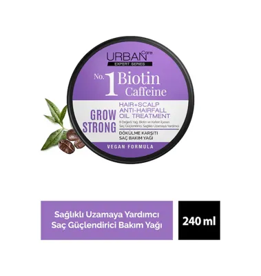 Urban Care Grow Strong Saç Güçlendirici Bakım Yağı 240 ML
