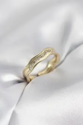 Genel Markalar Gold Renk Su Damlası Model Zirkon Taşlı Kadın Yüzük