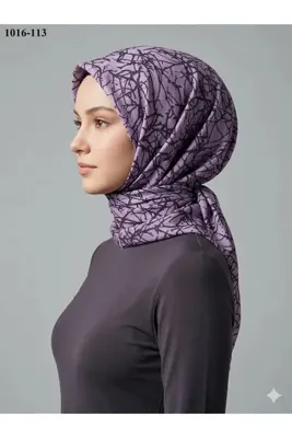 Genel Markalar Dolce Cool Desenli Dimi Pamuk Eşarp 1016-113