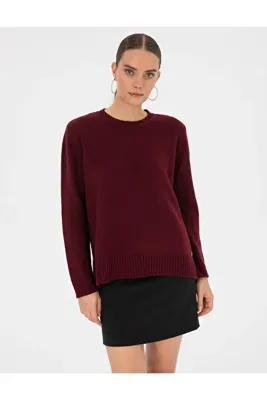 Pierre Cardin Vişne Comfort Fit Kazak 50316310-VR223
