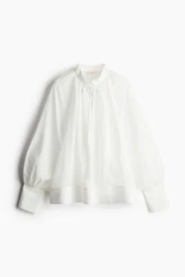 H&M Balon Kollu Bluz