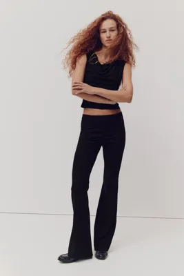 H&M İspanyol Paça Şık Pantolon