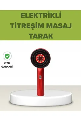 Valor Elektrikli Titreşim Masaj Tarak Kırmızı Işık Terapi