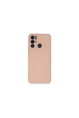 Candourmass Tecno Pova Neo Kılıf Nano içi Kadife Silikon - Pudra