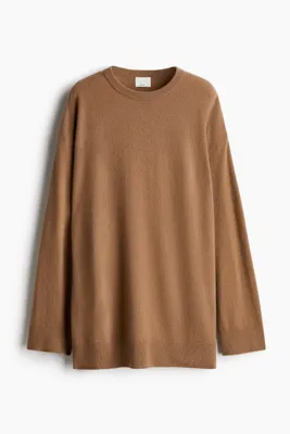 H&M Büyük Beden Kaşmir Kazak